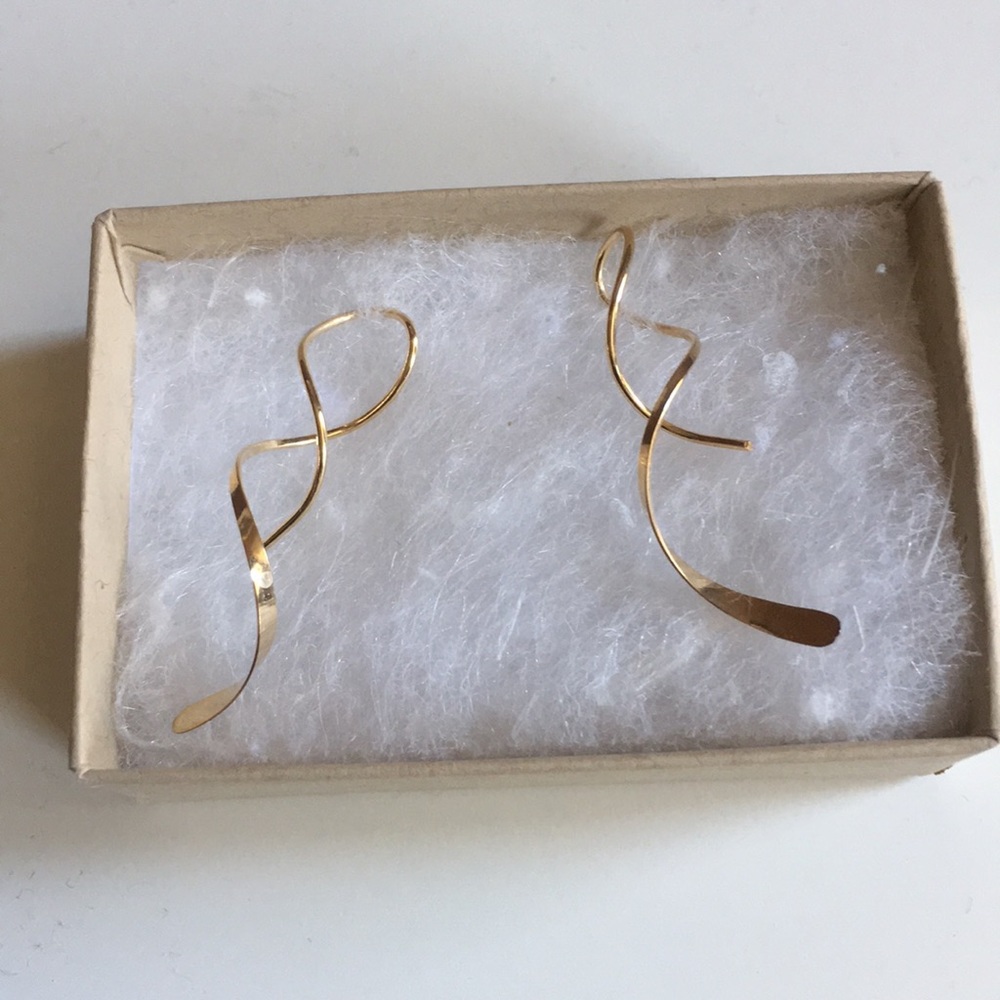 Delicate Gold Earrings